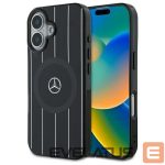 Cits mobilo telefonu aksesuārs Mercedes-Benz  Mercedes MB Double Layer Crossed Lines MagSafe case for iPhone 16 - black 