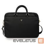 Portatīvo datoru soma Guess  Guess Nylon Triangle Logo bag for a 16" laptop - black 