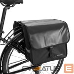 Piederums velosipēdiem Wozinsky  Wozinsky Double Bike Pannier for Trunk 28L Black (WBB34BK) 