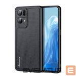Aizmugurējais vāciņš Dux Ducis  Dux Ducis Fino case cover covered with nylon material Oppo Reno7 Pro 5G black 