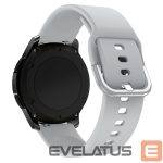 Siksniņa Hurtel  Silicone Strap TYS band for Samsung Galaxy Watch 40 / 41 / 42 / 43 / 44 mm - gray 