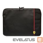 Portatīvo datoru soma Ferrari  Ferrari Carbon&Smooth case for a 14" laptop - black 