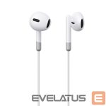 Vadu austiņas Joyroom  Joyroom JR-EW01 in-ear wired mini jack headphones with remote control - white 