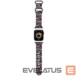 Siksniņa Hello Kitty  Hello Kitty Silicone Bows & Stripes Strap for Apple Watch 38/40/41mm - Black 