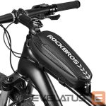 Piederums velosipēdiem Rockbros  Rockbros B60 waterproof bicycle bag for frame - black 
