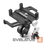 Piederums velosipēdiem Rockbros  Rockbros 699-BK Aluminum Alloy Bike Phone Holder - Black 