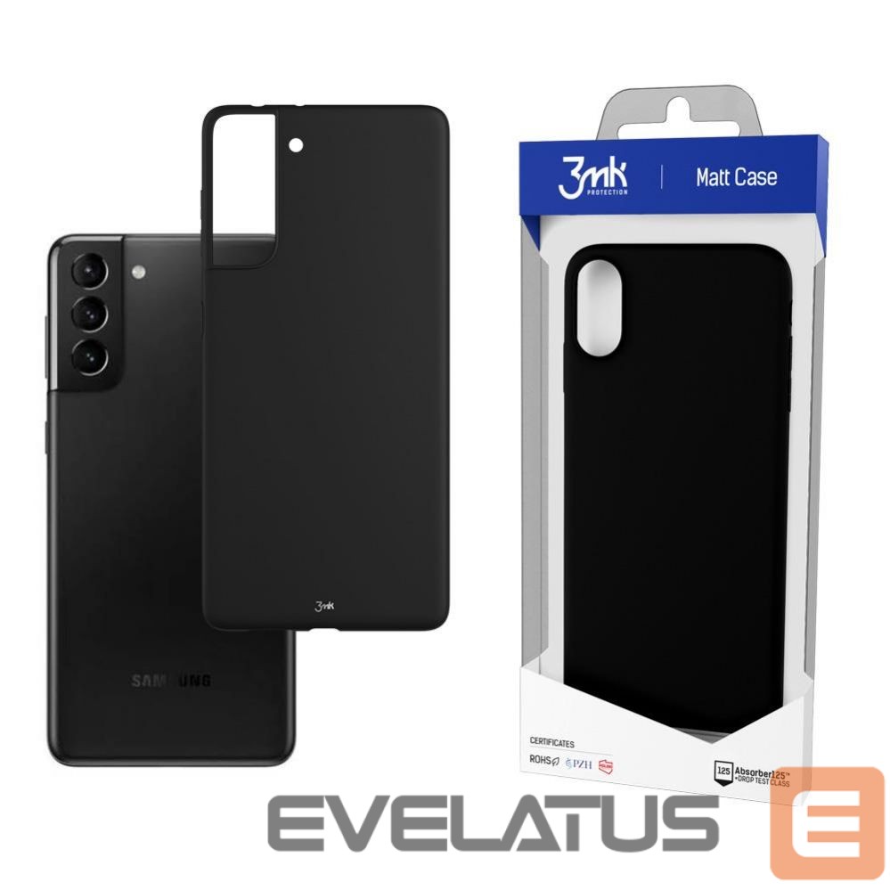 Aizmugurējais vāciņš 3MK Black