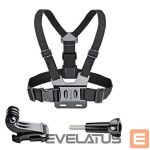 Foto un video aksesuārs Hurtel  Adjustable harness for a sports camera with a rotating tripod and a phone stand 