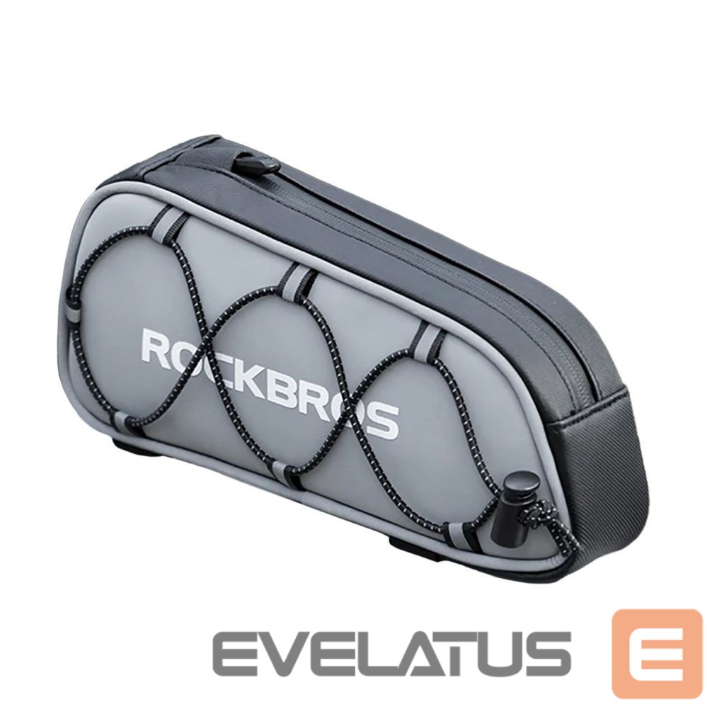 Piederums velosipēdiem Rockbros Rockbros 3012010901 bicycle frame bag 0.9 l - silver