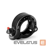 Piederums velosipēdiem Rockbros  Rockbros 34210028001 Q-shaped bicycle bell - black 
