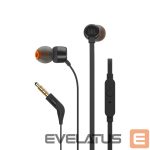 Vadu austiņas JBL  JBL Tune 110 in-ear headphones with 3.5mm mini jack and remote control - black 