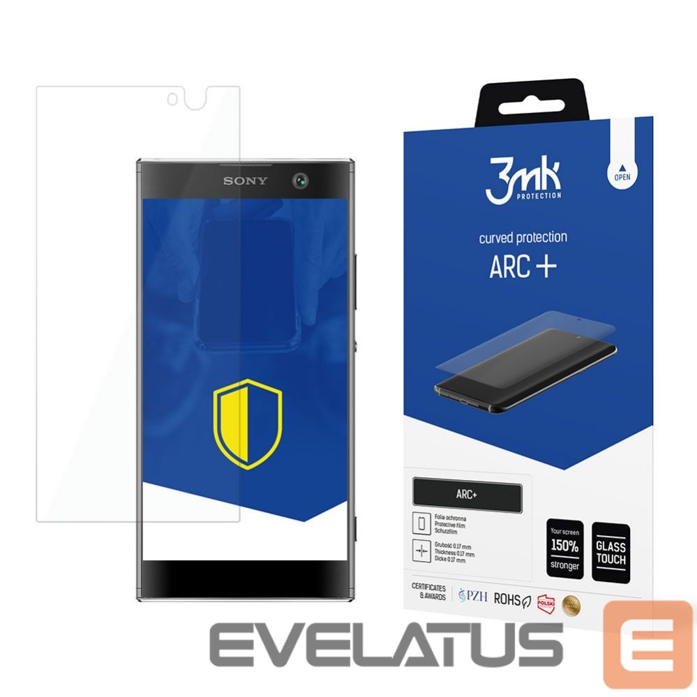 Cits mobilo telefonu aksesuārs 3MK 3mk ARC+ foil for Sony Xperia XA2