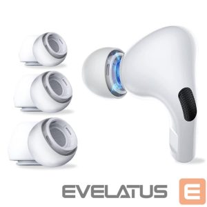 Wired headphones Tech-Protect Apple Tech-Protect Ear Tips for AirPods Pro 1 / 2 in sizes S / M / L - white (3 pcs.) 