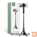 Foto un video aksesuārs Tech-Protect  Tech-Protect L04S Bluetooth Selfie Stick with Tripod up to 95cm and 360 Head - Black 