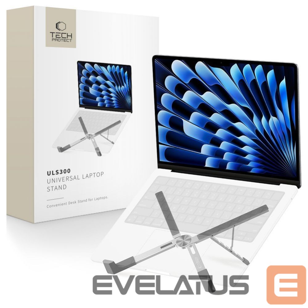 Cita datorprece Tech-Protect Tech-Protect ULS300 Laptop Stand - Silver