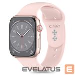 Siksniņa Tech-Protect  Tech-Protect Silicone Strap for Apple Watch 4 / 5 / 6 / 7 / 8 / 9 / SE (38 / 40 / 41 mm) - Pink 