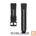 Siksniņa Hurtel  Silicone Strap for Huawei Watch GT 2 / 3 / 4 / 2 Pro / 3 Pro / 4 Pro / GT 2e - Black 