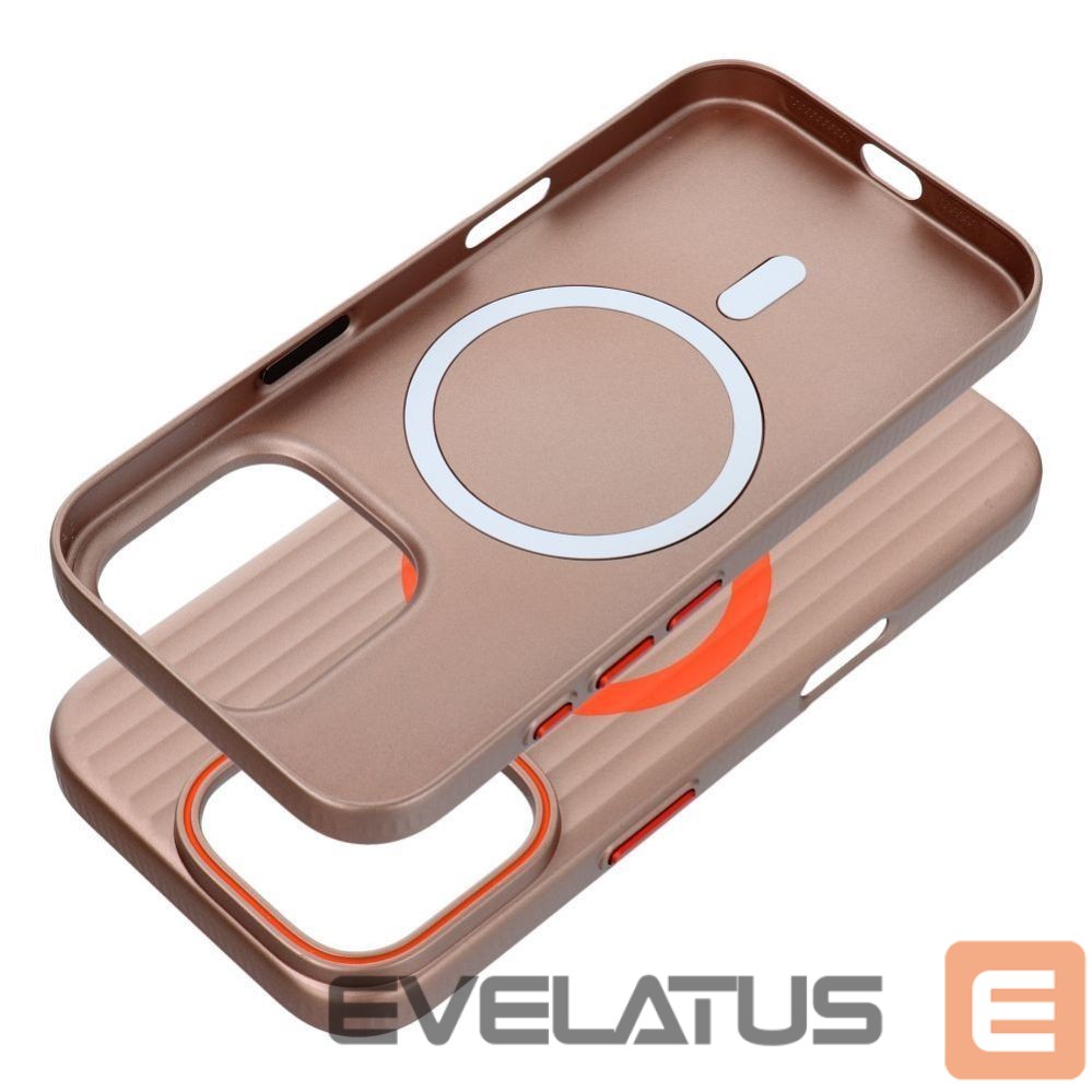 Aizmugurējais vāciņš OEM - Case for iPhone 15 PRO MAX Simply compatible with MagSafe titanium desert