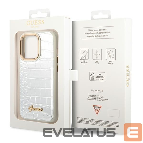 Aizmugurējais vāciņš Guess Silver