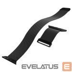 Siksniņa Puro  Puro Milanese Stainless Steel Apple Watch Band 38/40/41mm - Black 