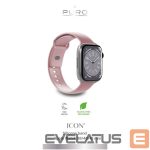 Siksniņa Puro  Puro Icon Silicone Strap for Apple Watch 38 / 40 / 41 mm - Pink (2 pcs.) 