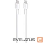 Kabelis Puro Elektrik  Puro Fabrik USB-C - Lightning Cable with MFI 1.2m - White 