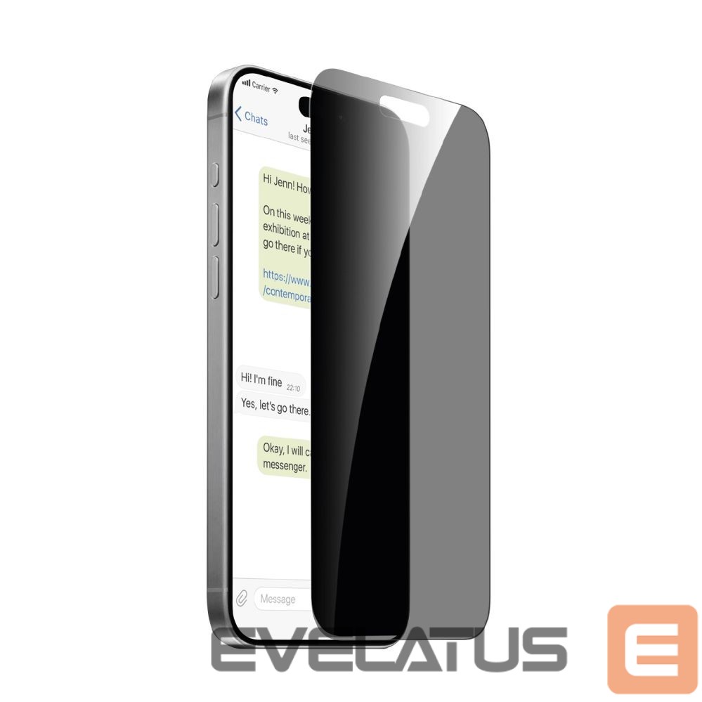 Aizsargstikls Puro Puro Privacy Tempered Glass for iPhone 16 Pro