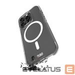 Aizmugurējais vāciņš Puro  Puro Impact Clear D3O MagSafe Silicone Case for iPhone 16 Pro - Transparent 