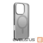 Aizmugurējais vāciņš Puro  Puro Gradient MagSafe Silicone Case for iPhone 16 Pro - Silver 