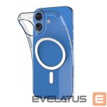 Aizmugurējais vāciņš Puro  Puro 03 Mag MagSafe Silicone Case for iPhone 16 Plus - Transparent 