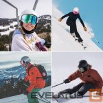 Citi Qunature  Qunature Pink Frameless Ski Goggles - Pink 