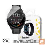 Siksniņa Wozinsky  Wozinsky Full Glue Tempered Glass for Garmin Forerunner 165 (2 pcs.) 