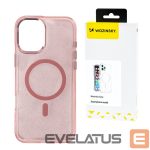 Aizmugurējais vāciņš Wozinsky  Wozinsky Glitter Case with Mag Safe for Samsung Galaxy S25 Ultra - Pink with Glitter 