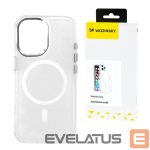 Aizmugurējais vāciņš Wozinsky  Wozinsky Glitter Case with Mag Safe for Samsung Galaxy S25 Ultra - Clear with Glitter 