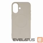 Aizmugurējais vāciņš Wozinsky  Liquid Silicone Case MagSafe for Samsung Galaxy S25 - Beige 