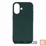Aizmugurējais vāciņš Wozinsky  Liquid Silicone Case MagSafe for Samsung Galaxy S25 - Green 