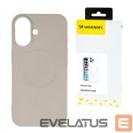 Aizmugurējais vāciņš Wozinsky  Wozinsky Silicone Case Magsafe Magnetic Case for Samsung Galaxy S25 - Beige 