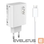 Adapteris Xiaomi  Tech-Protect MC01 UltraBoost Magnetic Charger USB-C Cable 120 cm - white 