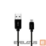Kabelis SBS  SBS TECABLETYC1KPOS USB-A - USB-C Cable 1m - Black 