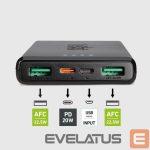 Ārējais akumulators SBS  Powerbank SBS TTBB10000FASTPD20K 10000 mAh 20W with Power Delivery - black 