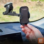Auto turētājs SBS  SBS TEHWSUPWIND smartphone holder telescopic with suction cup - black 