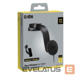 Dokstacija SBS  Smartphone holder with inductive charger SBS TESUPPMAG15W2115W compatible with MagSafe - black 