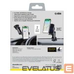 Auto turētājs SBS  SBS TESUPEXTWIR15W 15W Wireless Charger Holder - Black 