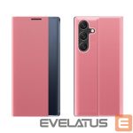 Aizmugurējais vāciņš Hurtel  New Sleep Case Flip Cover with Stand Function for Samsung Galaxy A36 - Pink 