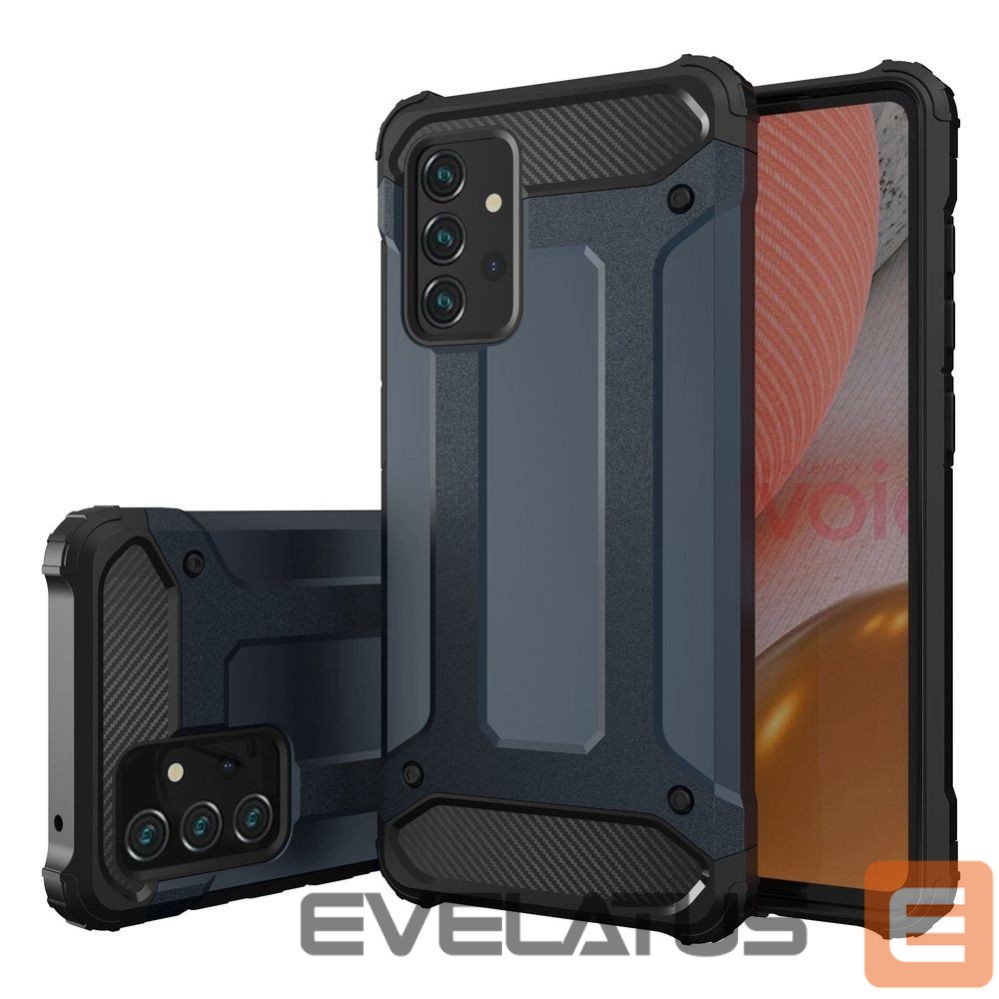 Aizmugurējais vāciņš Hurtel Hybrid Armor Case for Samsung Galaxy A36 - Silver