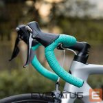 Piederums velosipēdiem Rockbros  Rockbros PU Handlebar Tape "Velour" Pattern - Grey 