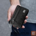 Piederums velosipēdiem Rockbros  Rockbros Travel Wallet with Carabiner - Black 