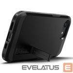 Aizmugurējais vāciņš Spigen  Spigen Tough Armor Case with MagSafe for iPhone 16e with Stand - Black 