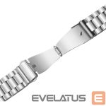 Siksniņa Puro  Puro METAL Stainless Steel Strap for Samsung Galaxy Watch 4 / 4 Classic / 5 / 5 Pro / 6 / 6 Classic - Silver 