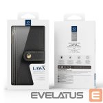 Aizmugurējais vāciņš Dux Ducis  Dux Ducis Lawa Leather Case for iPhone 16 Pro - Black 